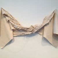 doni-silver-simons-ripped-doni-silver-simons-silk-doni-silver-simons-silk-Embrace - raw canvas- 2015, Doni Silver Simons 6 10 3
